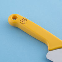 こども包丁 ウサギ 刃付 イエロー リトル・シェフクラブ 貝印 FG5001 5個