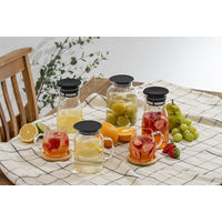 HARIO（ハリオ） ビネガーズ フルーツポット 冷水筒 500ml VFP-500-B 5個