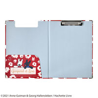 セントレディス リサとガスパール クリップボード Fleurレッド ST-ZG0012 1セット(6個入)（直送品）