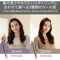ヘアアイロン ストレート / カール 2way マイナスイオン 32mm elims est TW753A-C テスコム 1個