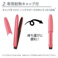 ヘアアイロン USB給電式 コンパクト セラミックコーティング 海外対応  ピンク ISC100 P テスコム 1個（直送品）
