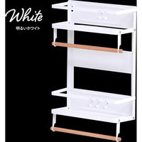 【軒先渡し】B.Bファニシング Marche マグネット キッチンペーパー＆タオルホルダー（大） ブラック ONKS0140KIBLK 1個（直送品）