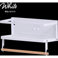 【軒先渡し】B.Bファニシング Marche マグネット キッチンペーパー＆タオルホルダー（小） ブラック ONKS0141KIBLK 1個（直送品）