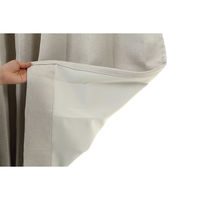 フォレストリンク 遮光1級 防炎 断熱 カーテン 1500×2000mm ベージュ 1セット(2枚入)（直送品）