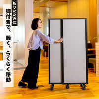 【軒先渡し】コマイ 3連スクリーン 幅2100×奥行350×高さ1600mm グレー TP3-1609TBNB-FYSA 1セット（直送品）