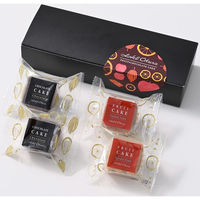 アデリー ホシファーム　フリルブーケ　ニュアンスピンク８本＆ホテルオークラ　プチケーキ４個 FMX-23B 1箱（直送品）