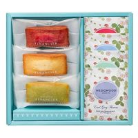 アデリー ホシファーム　フリルブーケホワイトイエローグリーン８本・フィナンシェ＆ティー７個 FMX-28B 1箱（直送品）