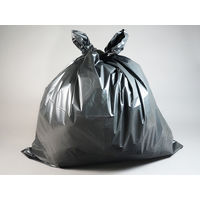 ゴミ袋 業務用ポリ袋 nocoo 黒 低密度 20L 厚さ:0.030mm（100枚:10枚入×10袋）日本サニパック