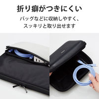 タイプCケーブル (USB-C to C) PD対応 60W 2m ゼニスブルー MPA-CCSS20BU エレコム 1本