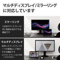 USB Type-C to HDMI 変換 ケーブル 3m 断線に強い 高耐久 MPA-CHDMIS30BK エレコム 1個