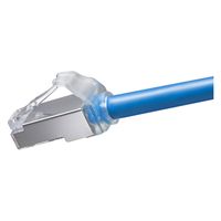 サンワサプライ カテゴリ6A STP LANケーブル(超ショートブーツ・ブルー・5m) KB-T6ASB-05BL 1個（直送品）