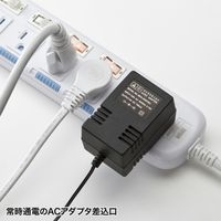 延長コード 電源タップ 2m 3P（ピン） 6個口 スイッチ ホワイト TAP-S10N2-2 サンワサプライ 1個（直送品）