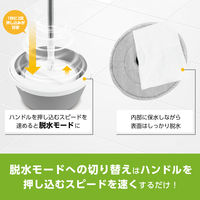 スリーエム ジャパン スコッチブライト マイクロファイバー スピンモップ 本体 1 個 SSM-T6 1個