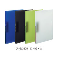 コクヨ レバーファイルグラッセルA4・LG フ-GL320LG 1セット(1冊×10)