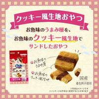 銀のスプーン お魚味クッキーサンド シーフード 国産 24g（6g×4袋）5個 キャットフード 猫 おやつ