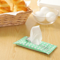 ウェットティッシュ　除菌シート　ポケット　携帯用　ノンアルコール除菌 1セット（10枚入×40個）