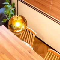 【アウトレット】TIC キューダ 1灯ペンダントライト ゴールド TC-2010-GD 1個