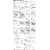 日本ドアーチエック製造 取替用ドアクローザー PSX-3型 PSX-3 シルバー 1台