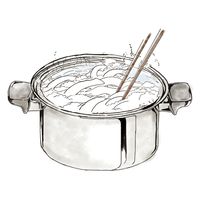 花山うどん  うどん・鬼ひも川つゆ付き 920g×5個 4562304704863（直送品）