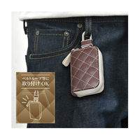 セイワ キルト スマートキーケース 仕様:キルト調/ブラウン WA116 1個（直送品）