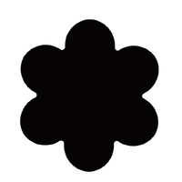 花岡 デコパンチ スタンダードパンチ ペタル DSP0022 1個