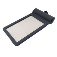 アイ・エス 吊り下げ ICカードケース(名刺対応可) ハードタイプ ひも収納式 黒 INM-03 1パック