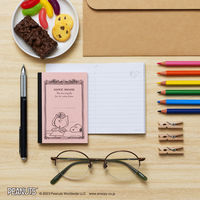 日本ノート CDノート PEANUTS スヌーピー A7 30枚 横罫 6mm サリー CDP5SB 5冊