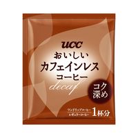 【ドリップコーヒー】UCC上島珈琲おいしいカフェインレスコーヒー コク深め 5個（8袋入×5）