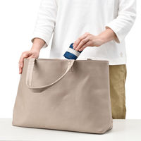 サーモス（THERMOS） ポケットバッグ エコバッグ 大容量 肩かけ たためる かわいい ネイビー REX-018 NVY 5個