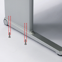 【在庫限り】【処分品】サンワサプライ Aデスク 幅1000×奥行700×高さ700mm ALD-10070N 1台（直送品）