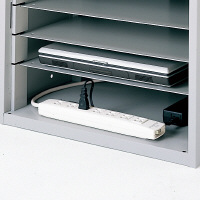 サンワサプライ ノートパソコン収納キャビネット 幅500×奥行420×高さ478mm CAI-CAB3 1台（直送品）