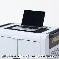 サンワサプライ iPad・タブレットトロリー（32台収納） 幅820×奥行552.6×高さ927.2mm CAI-CAB32 1台（直送品）