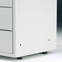 サンワサプライ ノートパソコン収納キャビネット 幅450×奥行400×高さ700mm CAI-CAB4-5DN 1台（直送品）