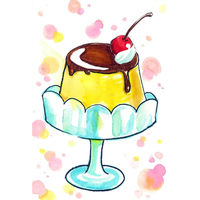 あかしや 筆ペン 水彩毛筆「彩」黄色 CA200-03 1セット(5本)