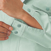 自重堂　制服百科　エコストレッチ長袖ブルゾン　ライトベージュ　ＥＬ　44600（直送品）