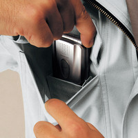 自重堂　制服百科　ストレッチ長袖ブルゾン　シルバーグレー　ＥＬ　84200（直送品）