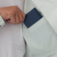 自重堂　制服百科　エコ５バリュー長袖ブルゾン　アースグリーン　ＬＬ　85700（直送品）