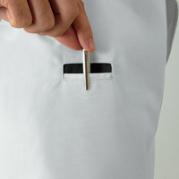 自重堂　制服百科　エコ製品制電長袖ブルゾン　シックブラツク　Ｍ　86000（直送品）