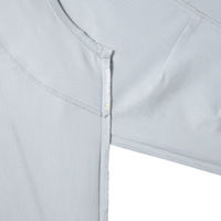 自重堂　制服百科　吸汗速乾長袖ジャンパー　シルバー　Ｌ　86300（直送品）