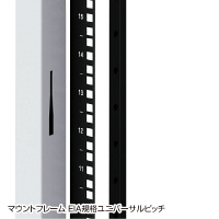 サンワサプライ 19インチサーバーラック メッシュパネル仕様（18U） CP-SVN1810MGY 1台（直送品）