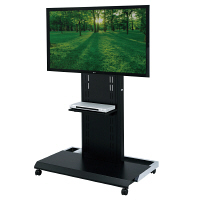 サンワサプライ 60～84型対応液晶・プラズマディスプレイスタンド CR-PL22BK 1台（直送品）