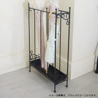 宮武製作所（MIYATAKE） DELSOL デル・ソル アンブレラスタンド ホワイト 幅105×奥行き305×高さ500mm 1台（直送品）