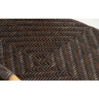 サンフラワーラタン WAHOOシリーズ ラタン手編みチェア C117CB 1脚（直送品）