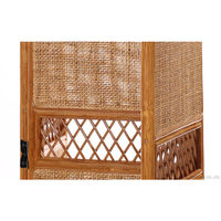 サンフラワーラタン ラタンスクリーン 両面張り 3連タイプ S720-3HR 1台（直送品）