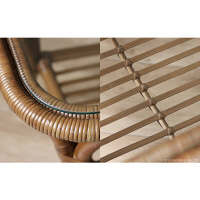 サンフラワーラタン Breezeシリーズ ラタン×ヨーロッパリゾート センターテーブル T127GY 1台（直送品）