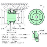 椿本チエイン ショックガード TGBシリーズ TGB130ーH 1個（直送品）