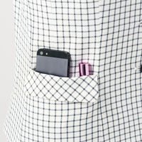 アイトス Pieds オーバーブラウス ホワイト 25号 HCL6300-001 1着（直送品）