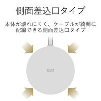 延長コード 電源タップ 2.5m 2ピン 4個口 丸型 ほこりシャッター 黒 AVT-D4-2425BK エレコム 1個