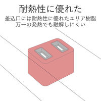 延長コード 電源タップ コンセント 2m 4個口 ほこり防止 シャッタータップ 黒 T-NFL01-2420BK エレコム 1個（直送品）