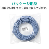 エレコム EU RoHS指令準拠 CAT5E対応 爪折れ防止 LANケーブル LD-CTT/BU30/RS 1本